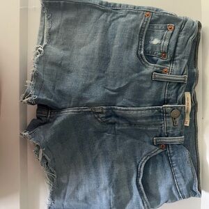 Women's Levi Blue Denim Shorts